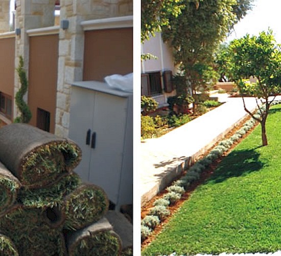 Χανιά Κατασκευή Κήπων Μελέτη Επίβλεψη Συντήρηση Διακόσμηση